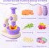SANANT 4-8, Fabric Flower Bouquets Toys, DIY Arts and Crafts Toys for Kids Making Kit Build Own Bouquet, DIY