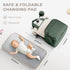 Backpack, Backpack VONAL Diaper Bag Lightweight Baby Diaper Bags, Travel Large Diaper Bag with Changing Station, Green