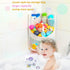 Baby Bathtub Toy Storage, 17" x 13" Mesh Holder for Bathtub Toys, Organizer for 1-3 Year Olds