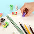 Nicunom 125 Pack Animal Erasers for Kids, Mini 3D Puzzle Desk Pets for Classroom Party Favors