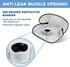 ADEQUL 2 Pack Car Potty Training Seat Protector, Waterproof Toddler Carseat Potty Training Cover, Piddle Pads & Liners