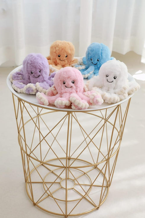 Cute Cartoon Octopus Plush Doll Toys, Sea Stuffed Toys for Kids and Lovers Home Decor (Purple, 23.6-Inch)