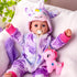 15-Inch 4 5 6 7 8 9 BABESIDE Baby Doll Girl - Realistic Baby Doll with Blue Eyes, Soft Body in Unicorn Outfit Life Like
