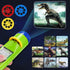 Georgie Porgy Educational Science Projector Toys for Kids, Toddler Flashlight Wall Ceiling Tent Torch (Dinosaur)