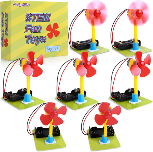 GadgetGlee STEM Toys Science Kits, 7 Bulk Electric Circuit Kit for Kids Classroom,