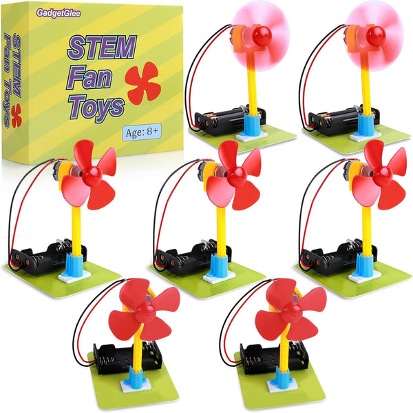 GadgetGlee STEM Toys Science Kits, 7 Bulk Electric Circuit Kit for Kids Classroom,