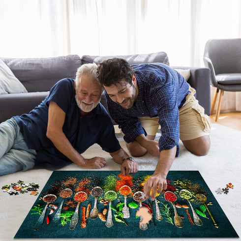 Jigsaw Puzzles for Adults - 1000 Piece Puzzle - World Spices
