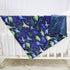 Super Soft Fleece Dinosaur Toddler Blanket, Multicolor Printed with Dotted Backing