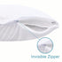 NTBAY 4 Pack Zippered Waterproof Toddler Pillow Protectors, Super Soft Quiet Zip Baby Pillow Cases, 13x18 Inches