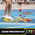 Stomp Rocket Ultra Rocket Refills - 2 Foam-Tipped Rockets for Kids, Fun Outdoor Toys