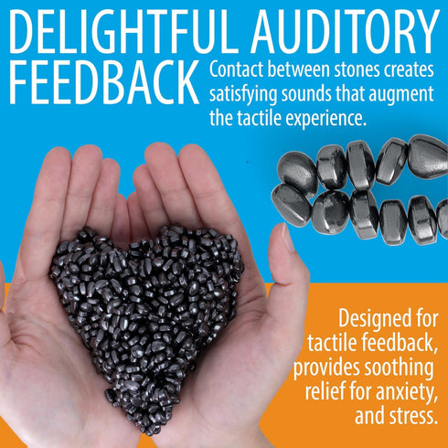 1100 Magnetic Putty Pebbles Over Ferrite Stones Mild Fidget Magnets for a Satisfying Sensory Experience for Adults
