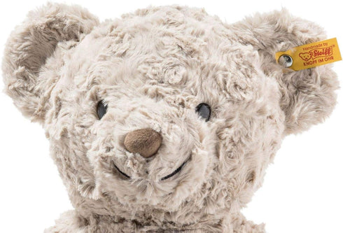 Steiff Honey Teddy Bear, Premium Stuffed Animal, Cute Plush Toy for Girls, Boys & Kids, Soft Cuddly Friends (Tan, 15")