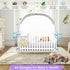 Crib Tents to Keep Toddler from Climbing Out Baby Safety Crib Tent Falls and Mosquito Bites Prevention Portable Baby