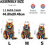 Wooden Puzzle for Adults, Unique Animal Shape Jigsaw Puzzles, Challenging 300 Pcs Gift (L-16.5 * 13.2in)