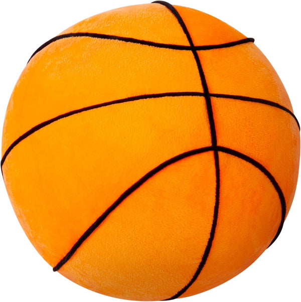 OurHonor Basketball Pillow, Basketball Plush 11.8", Basketball Stuffed Animal, Fluffy Cute 3D
