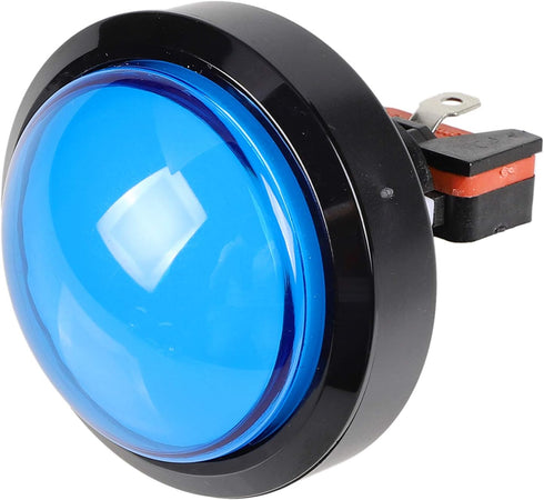EG STARTS 5X Arcade Buttons, 60mm Dome 2.36 inch LED Push Button for Arcade Machine Video Games