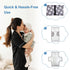 Cute Elephant Portable Diaper Changing Mat,Waterproof Foldable Travel Changing Pad,On-The-Go Wipeable Reusable Changing