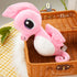 Athoinsu Light up Seahorse Stuffed Animals, LED Soft Plush Toy with Night Light for Kids, 8'' Pink