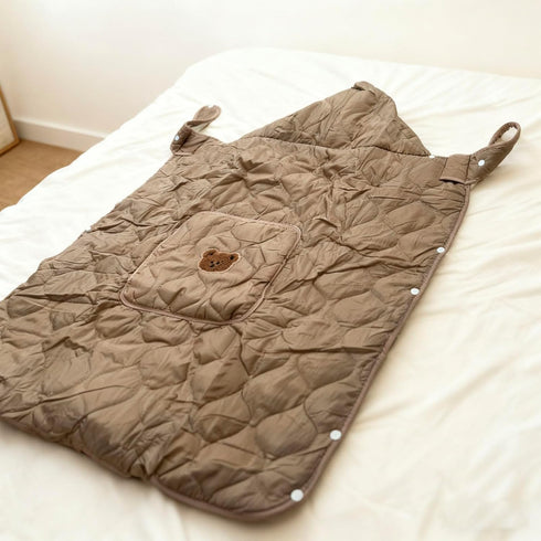 Fabater Baby Carrier Winter Cover, Water Proof & Windproof Winter Baby Bunting Bag with Big Pockets, Universal Hoodie