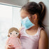 15" (89835) Linzy Toys, Soft Plush Light Pink Blue Emily Rag Doll for Girl, My First Rag Doll, Muecas de Trapo para