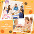 Chuangdi 150 Pcs Mini Pumpkin Erasers Bulk, 3D Rubber Novelty Party Pencil, Halloween Autumn Thanksgiving Party Favor