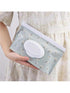 linenb 4pcs Bathroom(Color05) Reusable Wipes Pouch Travel-Friendly Refillable Wipes Case Easy-Access Flip Cover