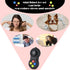 6 Skylety Pieces Cam Fidget Pad Controller Relieve Anxiety Handheld Mini Game Remote Controller Fidget Pad Stress