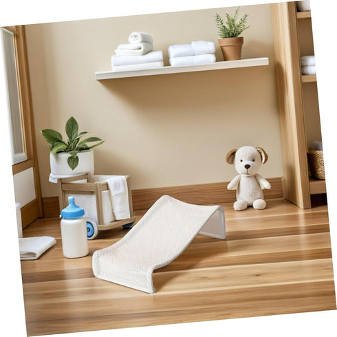 Mesh Bath Seat Support for Newborns - Non-Slip Bathing Aid