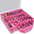 Toy Car Storage Organizer Case for Hot Wheels/Matchbox Cars, Double Sided Carrying Container with 48 Compartments