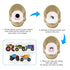 Zonon 10 Pieces Potty Training Seat Truck Potty Training Stickers for Boys Toilet Targets Color Changing Sticker Fun