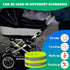 HAVANSIDY 6-Pack of Reflective Bands for Strollers, High Visibility Elastic Reflectors with Velcro Fastening