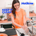 Holikme Bottle Brush Cleaner Set, 14" Long Handle Stainless Steel Brush & 3 Straw Cleaners for Bottles