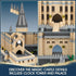 Magic Castle Building Set, Creative Architecture Micro Building Blocks Kit, Collectible Model Toys for Adults Kids 14+