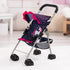 Bayer Design Dolls: Buggy Stroller - Blue, Pink Hearts, Unicorn - Accessory for Dolls Up to 18", Kids Toy, Ages 3+