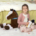 33 inches MaoGoLan Large Horse Stuffed Animal for Boy, Big Horse Plush Toy for Girl, Ridable Stuffy Pony for Kids