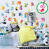 ABC Wall Decals - Alphabet Educational Animal Stickers for Classroom Decor - Playroom Decals for Kids