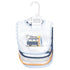 Hudson Baby Unisex Cotton Bibs - Gone Surfing Design