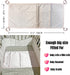 AKISS Satin Crib Sheet Pillow Cover Silk Bassinet Cradle Slip Reversible Use for Baby Girls Boys (Prism Pink & Light
