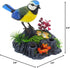 Tipmant Cute Electronic Birds Toys, Realistic Move Chirp Electric Pets for Office Home Desk Decor, Kids Birthday Gifts