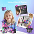 100PCS Set, GobiDex Magnetic Blocks for Girls, Build MagWonder with Magnet Building Toys Princess Sensory Gift for Boys