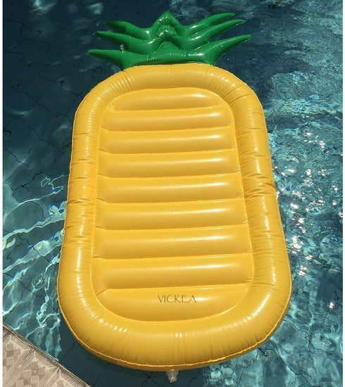 Swimming Inflatable Pool Floats for Kids and Adults, Large Water Inflatable Pineapple Pool Float for Pool