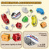 Niville Sets,Building Sets,Gravity 3D 3 4 5 6 7+ (51PCS-one Electric Magnetic Train Track Toy Train TrackMagic Cars