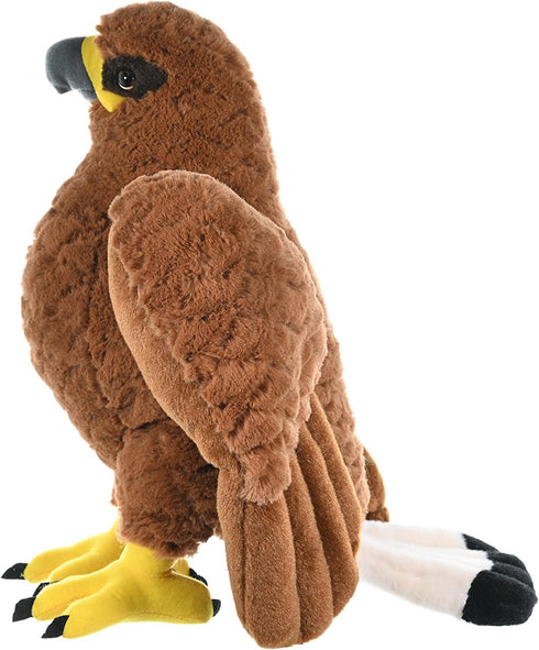 12 inches, Wild Republic Golden Eagle, Cuddlekins, Stuffed Animal, Gift for Kids, Plush Toy, Fill is Spun Recycled
