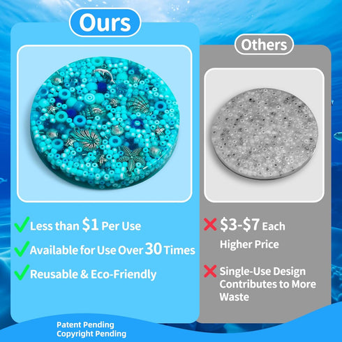 30 Reusable Picky Fidget Pad Over Times, Skin Picking Fidget Toys, Reusable Picking Pad, Remeltable Big Pick Party Toy