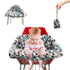 Pozico 2-in-1 Shopping Cart Cover for Baby High Chair Cover, Grocery Cart