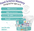 Set 5-8 Tovla Jr. My First Food Science Kit Edible Slime + Fun Experiments STEM Montessori-Inspired Activity for Ages