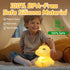 4 Dimmable Mewaii Huggwaii Squishy Dinosaur Night Light for Kids, White Noise Silicone Kids Night Light, Long Battery