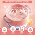 6-12 0-6 Teething Toys for Babies Months, Tinabless Unicorn Never Drop Silicone Teether Designed for Babies Months, Car