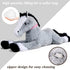 Tezituor 47 Inch Giant Horse Stuffed Animal Plush Toy - Realistic 4ft Long Pillow