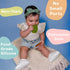 Mexican Baby Teether, Silicone Teething Toy for Teeth Relief, Soothing Grip for 3+ Months, BPA-Free (Nopal)